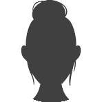 silhouette circle darkgray